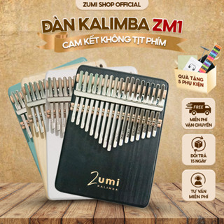Đàn Kalimba Zumi - Zm1 17 Phím Âm Vang Tặng Sách Hướng Dẫn, Không Tịt Nốt Tặng 100 Bản Tabs PDF ZUMI SHOP