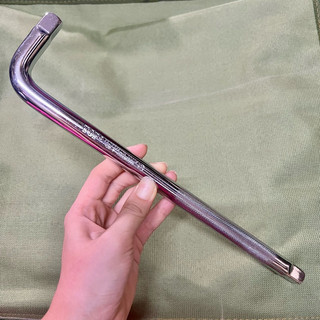 Tay vặn chữ l 1/4'' - 1/2” lắp khẩu vặn ốc 2 đầu