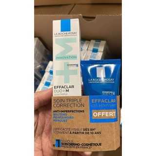 Kem giảm mụn La Roche-Posay Effaclar Duo+ 40ml, kem giảm mụn hiệu quả không gây bí da, Tami Store