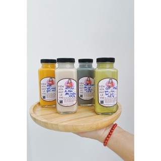 Chai Thủy Tinh Cổ Vuông 350ml nắp nhựa