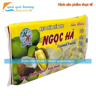 Kẹo dừa sầu riêng ngọc hà gói 250g - đặc sản bến tre