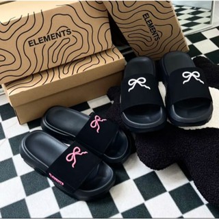 Dép Bánh Mì - Dép Nam Nữ Quai Ngang Đế Cao Nâng Chiều Cao Thêu Nơ Xinh Cute EVA siêu êm hack chân