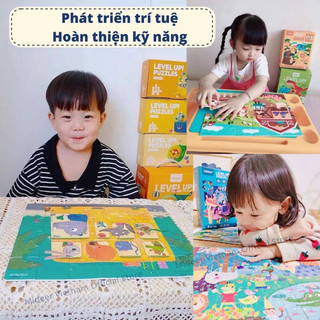 BỘ XẾP HÌNH 7 CẤP ĐỘ TỪ LEVEL1-7 HÃNG MIDEER