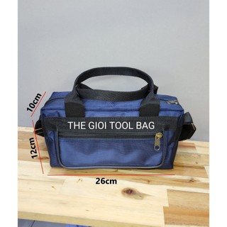 Túi đựng đồ nghề Mini03 Blue loại dày xịn