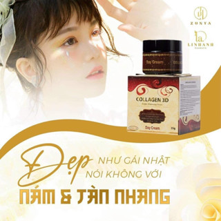Kem nám 3D collagen Zunya Nhật Bản ( Nám nặng, Nám nhẹ, make up kiêm chống nắng và make up)
