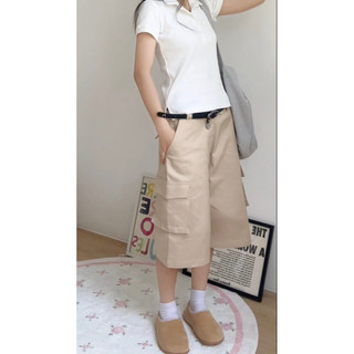 Quần lửng túi hộp funky 18made ୨୧ 𝐁𝐲 𝐄𝐢𝐠𝐡𝐭𝐞𝐞𝐧 𝐀𝐠𝐚𝐢𝐧