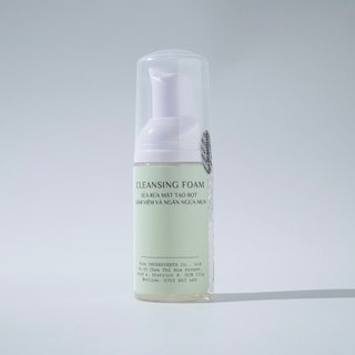 Sữa Rửa Mặt Tạo Bọt SKINSOLVE Diếp Cá Và Ngải Cứu ACNE CLEARING CLEASING FOAM 30ml (Travel size)