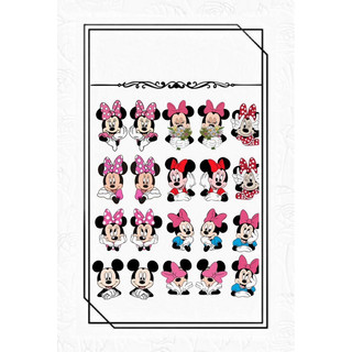 Hình bóc dán mẫu mickey