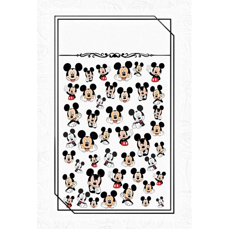 Hình bóc dán mẫu mickey