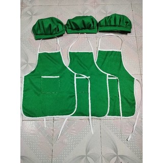 bộ tạp dề và mũ cho bé( MẪU SALE)