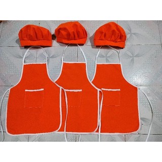 bộ tạp dề và mũ cho bé( MẪU SALE)