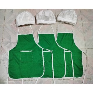 bộ tạp dề và mũ cho bé( MẪU SALE)