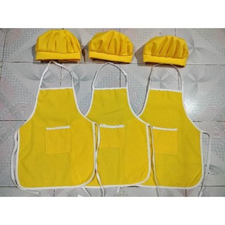 bộ tạp dề và mũ cho bé( MẪU SALE)