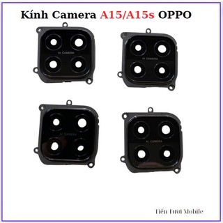 Kính camera oppo a15/a15s,kính + vành
