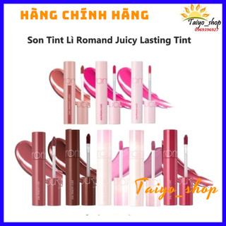 Đủ màu_Son Tint Lì Romand Juicy Lasting Tint