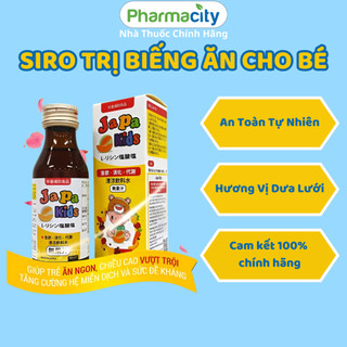 Siro Japa Kid Giải Pháp Biếng Ăn Cho Trẻ Em Và Hỗ Trợ Sức Khỏe Chính Hãng Nhà thuốc Pharmacity