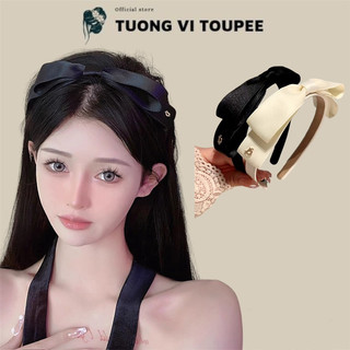 Băng đô nơ đính charm d + cài thay thế tóc giả cài băng đô siêu xinh