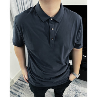 Áo Polo BIGSIZE (80-150kg) Basic màu xám chì, thanh lịch, sang trọng, chuẩn phom Bigsize - GASIMAN