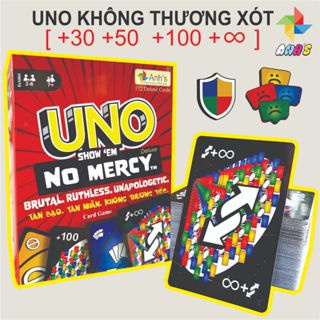  Bài UNO No Mercy không thương xót +100 +∞ NoMercy cards 