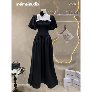 váy tay bồng tag đá
