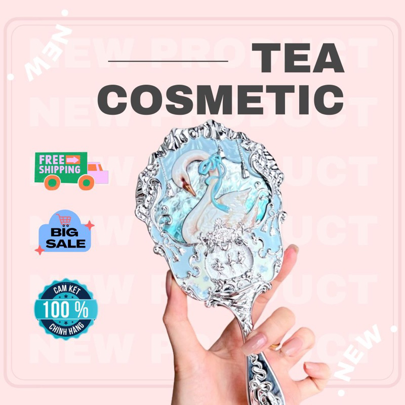 [SẴN HOẢ TỐC] GƯƠNG CẦM TAY FLOWER KNOWS BST SWAN BALLET 🩰