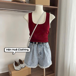 Áo len mongto 3 lỗ viền co giãn