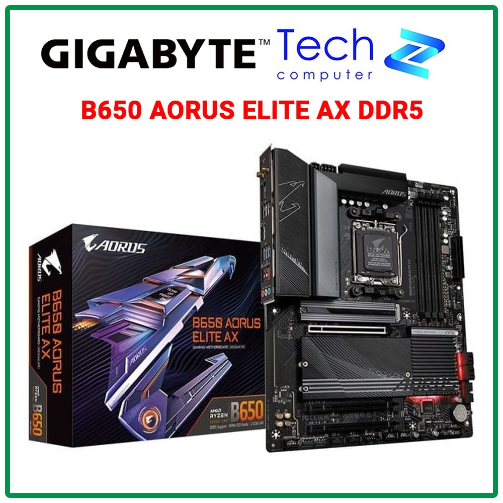 Mainboard Gigabyte B650 Aorus Elite AX DDR5 (Wifi+Bluetooth)