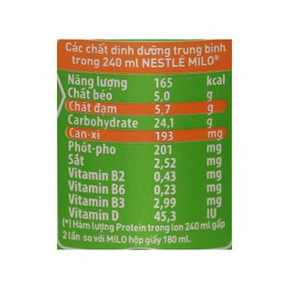 [ Hoả Tốc ] - Lốc 6 Lon - Sữa Lúa Mạch Milo Active X2 Go 240ml