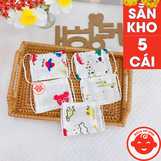 Combo 5 chiếc khẩu trang xô xuất NHẬT an toàn cho bé