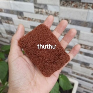 Combo 6 cái Len cột tóc đen/nâu mã 029/033/035 (bản 4cm /4.5cm/5cm)