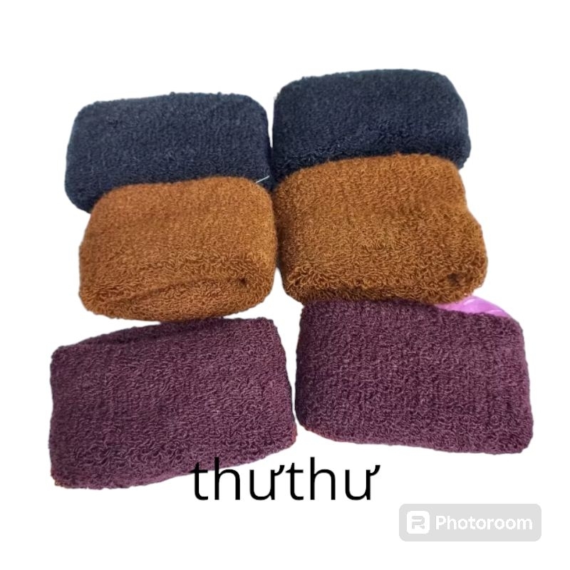 Len cột tóc màu đen mã 035 ( bản 4-4.5cm)