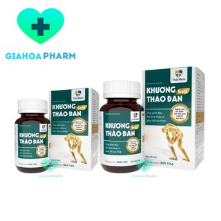 [CHÍNH HÃNG] Viên xương khớp Khương Thảo Đan giảm đau, thoái hoá khớp, vai, cột sống, phục hồi sụn khớp (Thường / Gold)