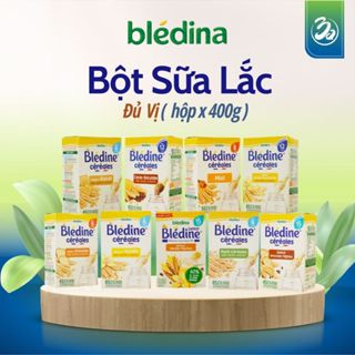 Bột lắc sữa Bledina Pháp chính hãng -  Hộp 400g - Đủ Vị - dành cho bé yêu từ 6 tháng