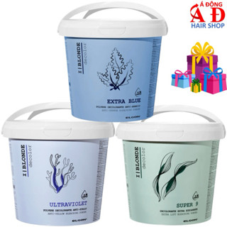 BỘT TẨY TÓC CAO CẤP ELGON IBLONE TÍM - XANH - SUPER9  ITALY