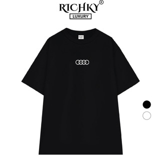 Áo Thun Richky Premium Tee Logo Mid Audi Luxury Car