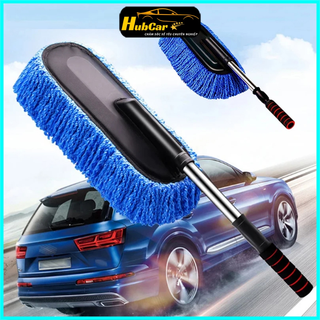 Chổi Quét Bụi Ô Tô Chổi Lau Xe Ô Tô Chuyên Dụng Bản Rộng Điều Chỉnh Được Độ Dài Siêu Tốt