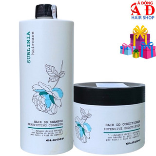 BỘ DẦU GỘI XẢ PHỤC HỒI TÓC HƯ TỔN DO NHUỘM TẨY ELGON SUBLIMIA ITALIA 750ML/500ML