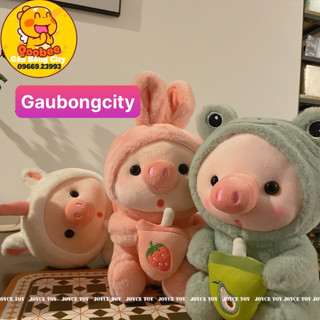 Gấu Bông Hình Con Heo Cosplay 3 Màu 22cm - Thú Bông Heo Lợn Ôm Bình Dễ Thương Quà Tặng Đáng Yêu