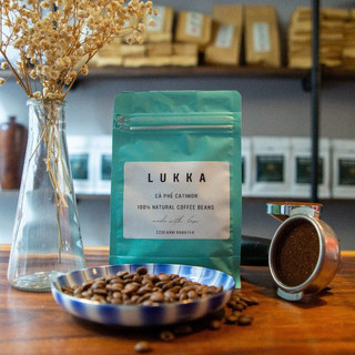 Cà Phê Arabica Măng đen Nguyên Chất Rang Mộc Pha phin, Cold Brew, Pour Over - Lukka Coffee Catimor
