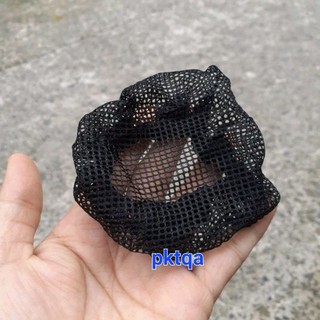 Combo 5 cái Lưới chụp tóc trơn mỏng màu đen (tóc ít)