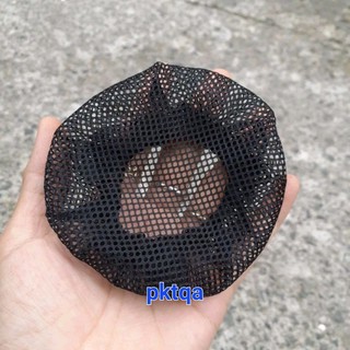 Combo 5 cái Lưới chụp tóc trơn mỏng màu đen (tóc ít)
