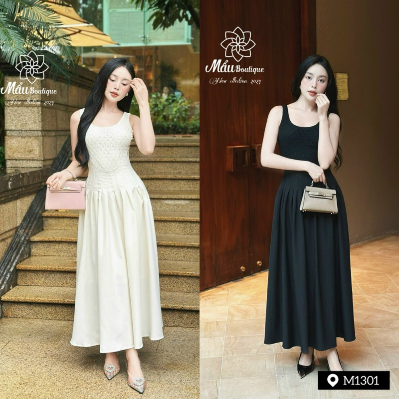Váy phối ren (1301) Size : S | M | L 590k