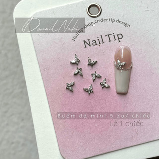 Charm buom đá cao cấp , phụ kiên gắn móng cao cấp