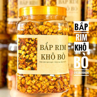 Hũ 500g bắp rim khô bò