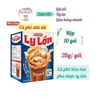 Cà phê sữa Ly Lớn MacCoffee (10 gói x 26G)