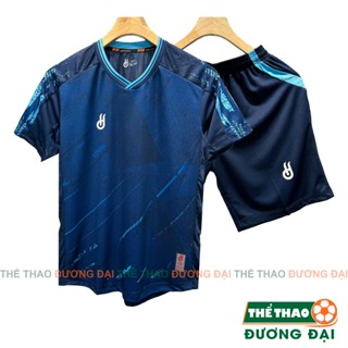 Quần Áo Bóng Đá Đồ Đá Banh Không Logo Klorist Xanh Đen Thun Mè Cao Cấp Thoáng Khí Thể Thao Đương Đại