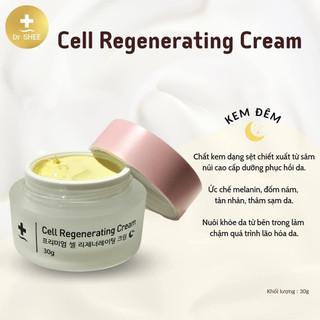 Combo dưỡng trắng da ngày và đêm Dr Shee 60g. Dưỡng trắng da, mờ thâm, nám.