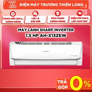 Ah-x13zew - miễn phí công lắp đặt - máy lạnh sharp inverter 1.5 hp ah-x13zew - giao toàn quốc