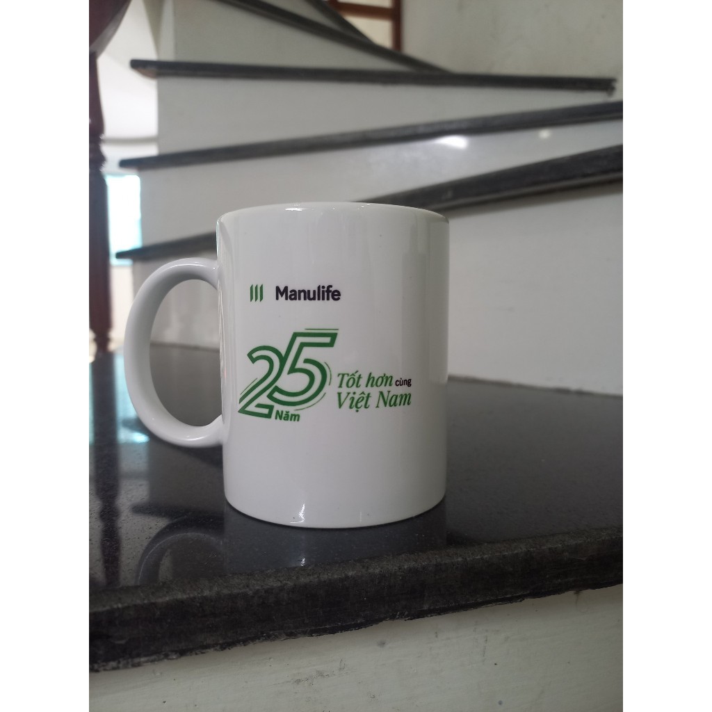 cốc sứ quà tặng manulife
