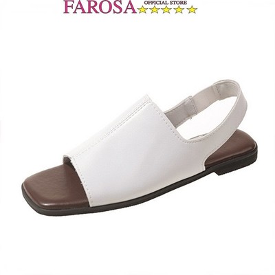 Dép quai ngang nữ bản to FAROSA -H47 dép thời trang phối quai hậu cực hót trend